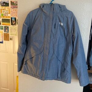North Face Fleece Lined Warm Jacket